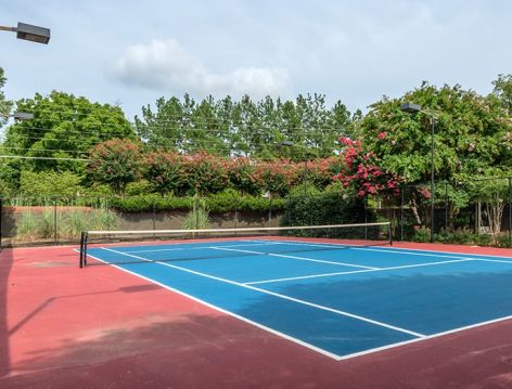 Tennis Court at Hamilton Pointe luxury apartment homes in Chattanooga, TN