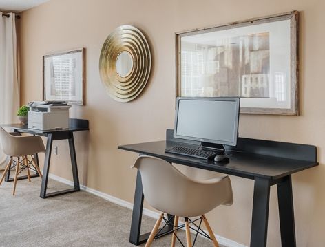 Business Center at Steeplechase luxury apartment homes in Chattanooga, TN