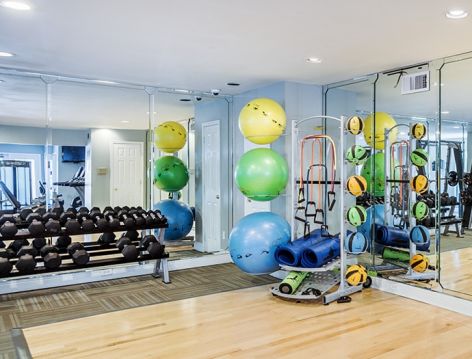 Gym 3 at Lincoln on the Green luxury apartment homes in Memphis, TN