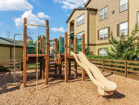Playground at Verandas at Sam Ridley luxury apartment homes in Smyrna, TN
