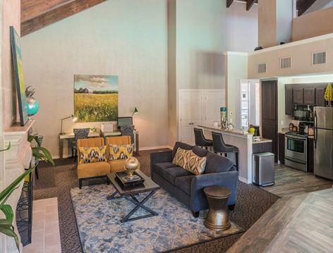 Clubhouse Interior 3 at Balcones Woods luxury apartment homes in Austin, TX