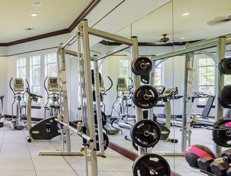 Fitness Center at Colonial Grand at Round Rock luxury apartment homes in Round Rock, TX