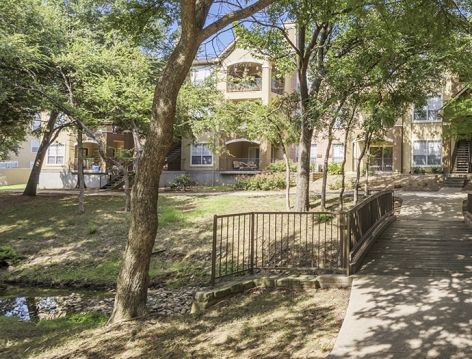 Exterior at Colonial Village at Shoal Creek luxury apartment homes in Dallas, TX