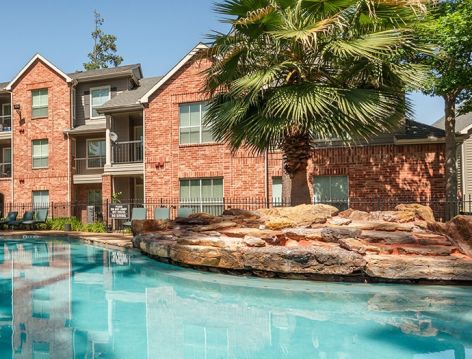 Pool at Greenwood Forest luxury apartment homes in Houston, TX