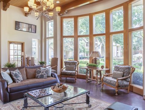 Clubhouse at Ranchstone luxury apartment homes in Houston, TX