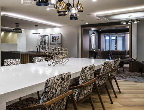 Dining area 2 at Post Massachusetts Avenue luxury apartment homes in Washington, DC