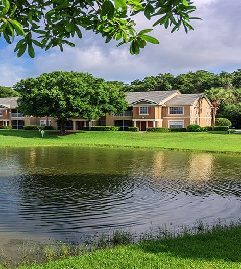 Landscape at Colonial Grand at Town Park luxury apartment homes in Orlando, FL