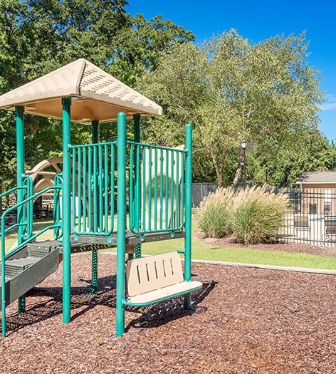 Playground at Pear Orchard luxury apartment homes in Ridgeland, MS near Jackson