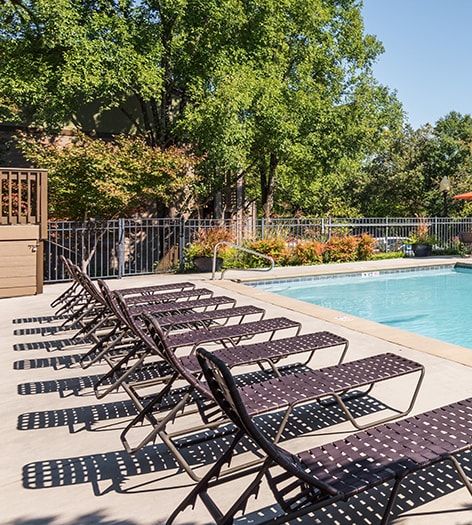 Pool 5 at Steeplechase luxury apartment homes in Chattanooga, TN