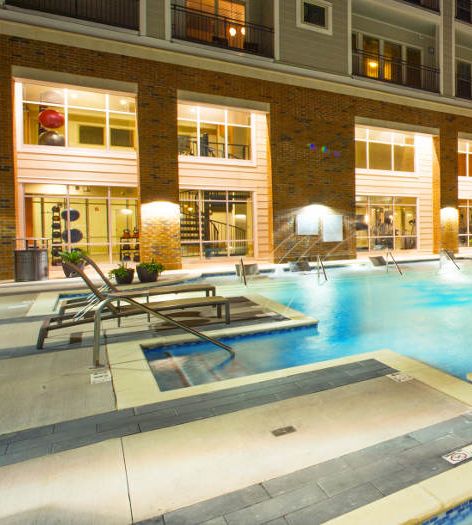 Pool at Acklen West End Apartments luxury apartment homes in Nashville, TN