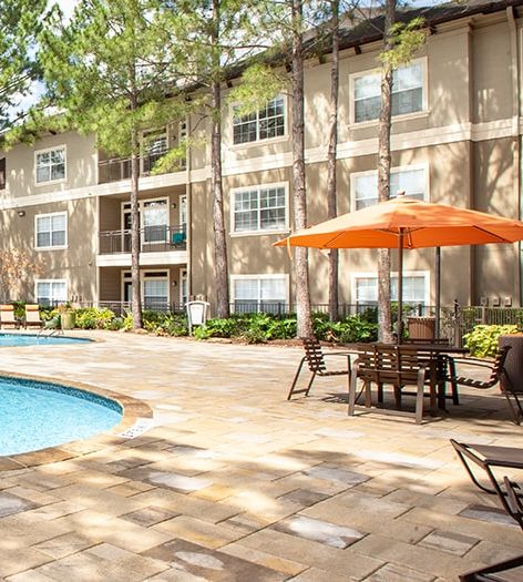 Pool 2 at Legacy Pines luxury apartment homes in Houston, TX