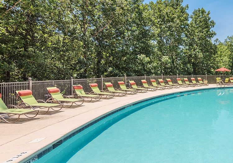 Pool at Colonial Grand at Liberty Park luxury apartment homes in Birmingham, AL
