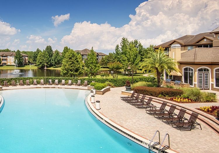 Pool 2 at Lighthouse at Fleming Island luxury apartment homes in Jacksonville, FL