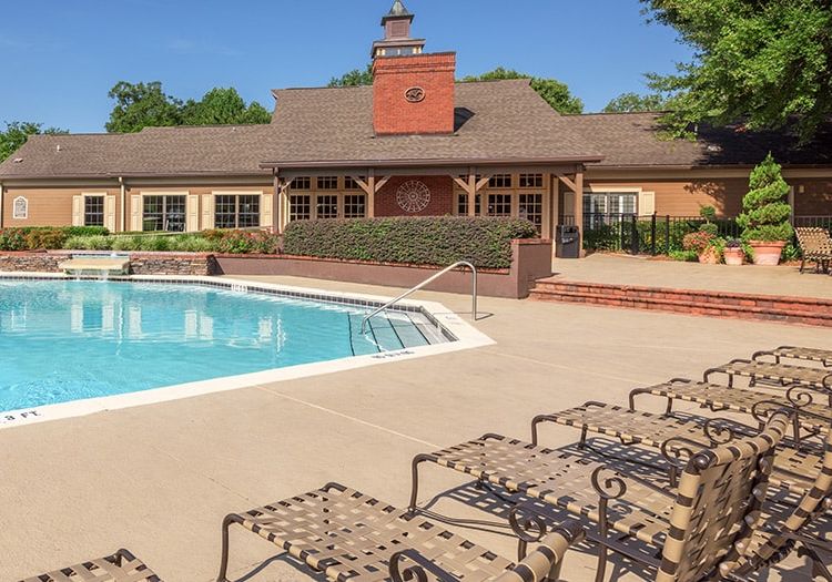 Pool 2 at The Paddock Club Tallahassee luxury apartment homes in Tallahassee, FL
