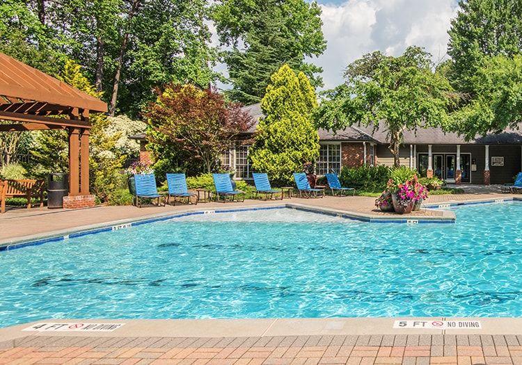 Pool 3 at Post Crossing luxury apartment homes in Atlanta, GA
