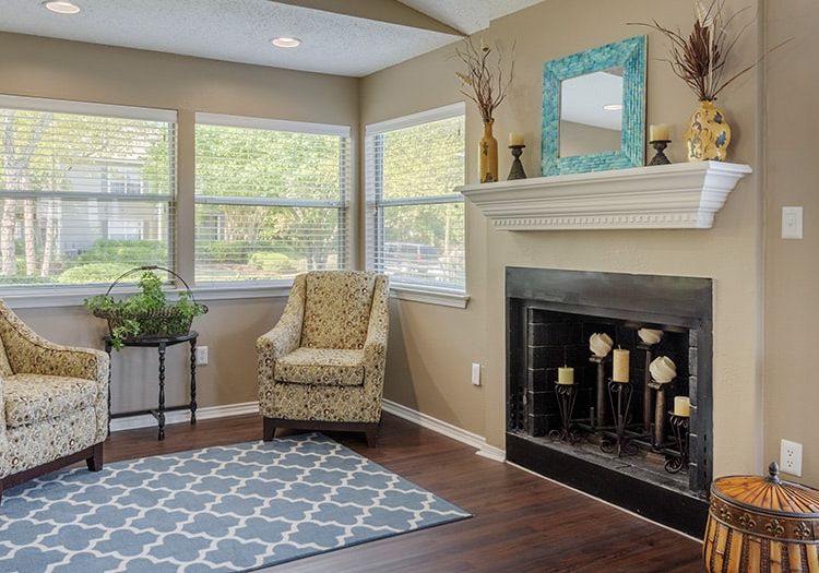 Clubhouse at Reflection Pointe luxury apartment homes in Jackson, MS