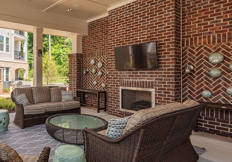 Lounge 2 at Post Parkside at Wade luxury apartment homes in Raleigh, NC