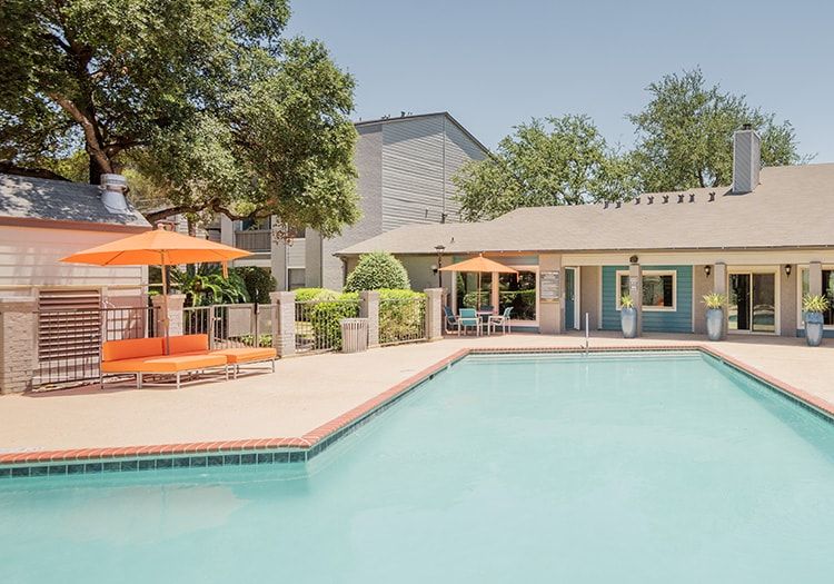 Pool 1 at Sixty 600 luxury apartment homes in Austin, TX