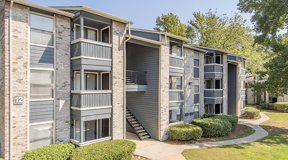 Exterior at Township in Hampton Woods luxury apartment homes in Hampton, VA