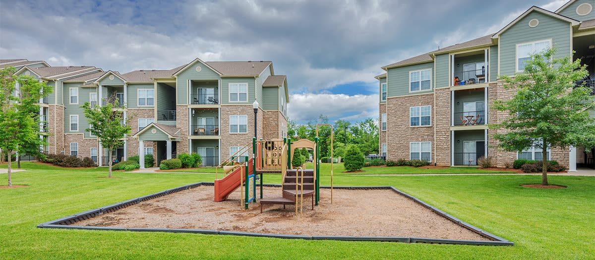 Playground at Aventura at Indian Lake Village luxury apartment homes in Hendersonville, TN