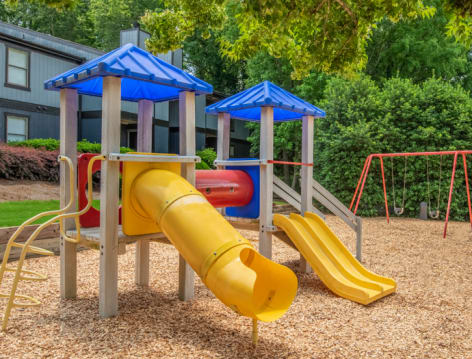 Playground at Park Place luxury apartment homes in Greenville, SC