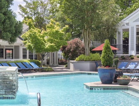Pool 1 at Post Brookhaven luxury apartment homes in Atlanta, GA
