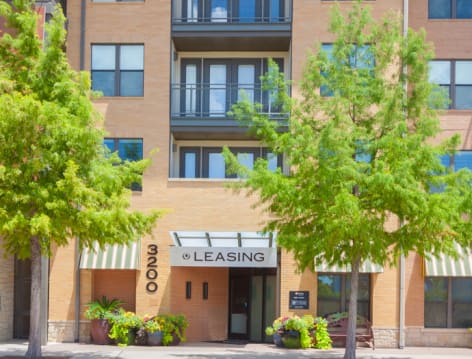 Exterior at Post Sierra luxury apartment homes in Dallas, TX