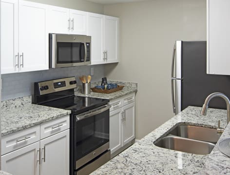 Kitchen 2 at Post Stratford luxury apartment homes in Atlanta, GA