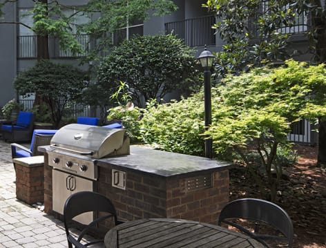 Picnic Area at Post Stratford luxury apartment homes in Atlanta, GA