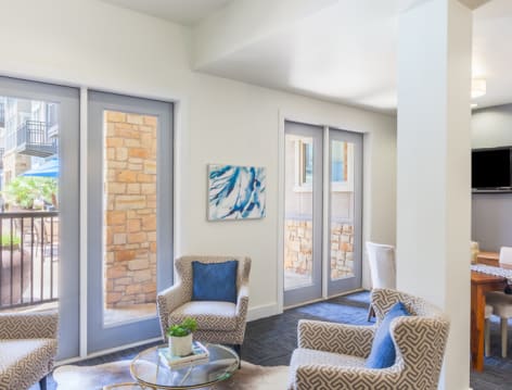 Small Meeting Space at Post West Austin luxury apartment homes in Austin, TX