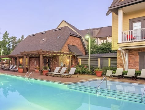 Pool 4 at Birchall at Ross Bridge luxury apartment homes in Birmingham, AL