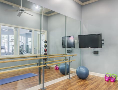Gym 2 at Colonial Grand at Liberty Park luxury apartment homes in Birmingham, AL