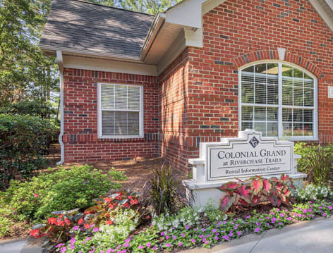 Exit Signage at Colonial Grand at Riverchase Trails luxury apartment homes in Birmingham, AL