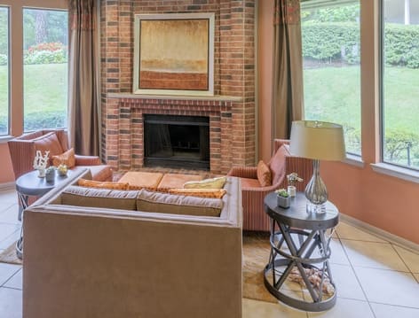 Clubhouse at Napa Valley luxury apartment homes in Little Rock, AR
