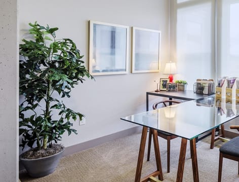 Office Space at Post River North luxury apartment homes in Denver, CO