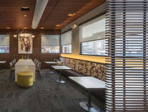 Clubhouse at Sync36 luxury apartment homes in Westminster, CO