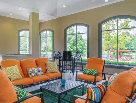 Clubhouse at Lighthouse at Fleming Island luxury apartment homes in Jacksonville, FL