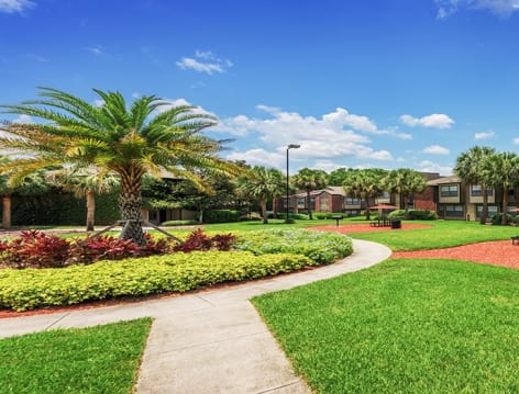 Exterior at Tiffany Oaks luxury apartment homes in Orlando, FL
