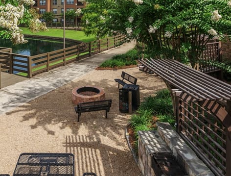 Grilling Station at Verandas at Southwood luxury apartment homes in Tallahassee, FL