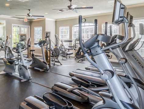 Fitness Center at Colonial Grand at Lakewood Ranch luxury apartment homes in Tampa, FL