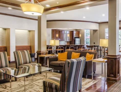 Clubhouse at Post Alexander Reserve luxury apartment homes in Atlanta, GA