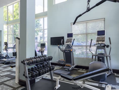 Fitness Center at Post Chastain luxury apartment homes in Atlanta, GA