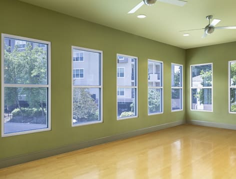Yoga Studio at Post Chastain luxury apartment homes in Atlanta, GA