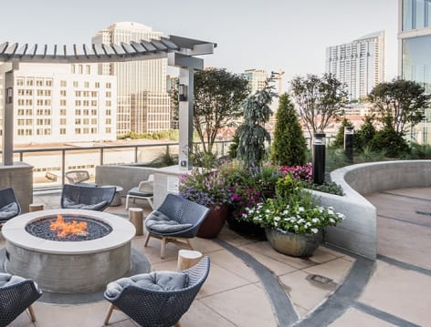 Roof 2 at Post Midtown luxury apartment homes in Atlanta, GA