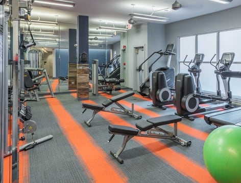 Fitness Center at Post Parkside Atlanta luxury apartment homes in Atlanta, GA