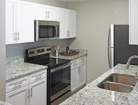 Kitchen 2 at Post Stratford luxury apartment homes in Atlanta, GA