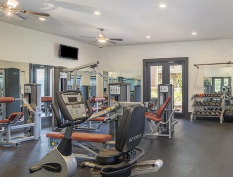 Fitness Center at Avala at Savannah Quarters luxury apartment homes in Savannah, GA