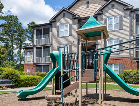 Playground at Colonial Grand at Godley Lake luxury apartment homes in Savannah, GA