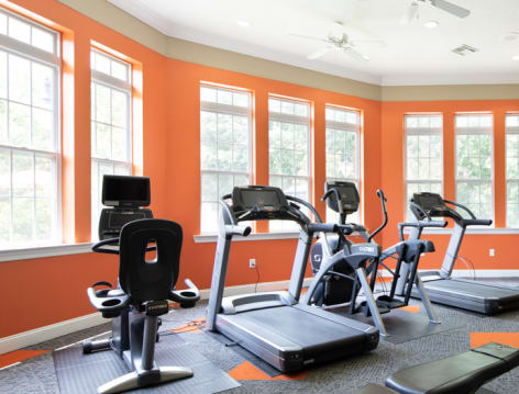 Fitness Center at Colonial Grand at Mallard Creek luxury apartment homes in Charlotte, NC