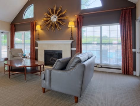 Leasing Center at Colonial Village at Matthews luxury apartment homes in Charlotte, NC